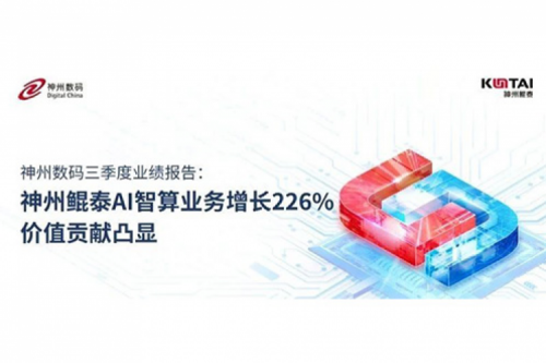 星空·综合体育数码三季度业绩报告：神州AI智算业务增长226%，价值贡献凸显